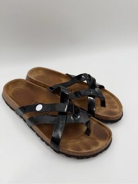 Betula Vinja Black Birkenstock Sandals